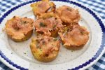 Kartoffelmuffins i form med knuste kartofler - opskrift
