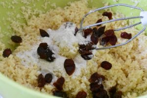 Kokostoppe med tranebær - lækre kager