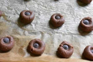 Kakao knapper - nemme småkager med chokoladeknapper