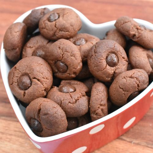 Kakao knapper - nemme småkager med chokoladeknapper