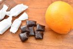 Karameller med appelsinsmag - appelsinkarameller med kakao