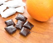Karameller med appelsinsmag - appelsinkarameller med kakao