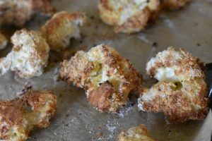 Blomkålsnuggets – crispy paneret blomkål med panko