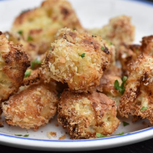 Blomkålsnuggets – crispy paneret blomkål med panko