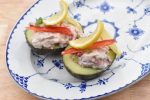 Fyldt avocado med tun - nem opskrift
