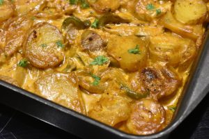 DSC_1628 • nogetiovnen.dk Flødekartofler med paprika - cremede og lækre - opskrift