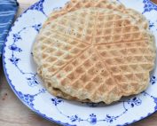 Morgenmadsvafler - sunde vafler med havregryn