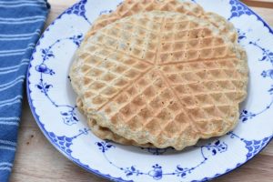Morgenmadsvafler - sunde vafler med havregryn