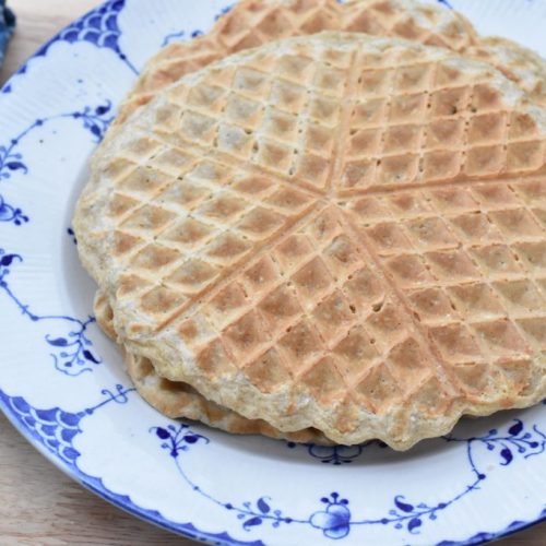 Morgenmadsvafler - sunde vafler med havregryn