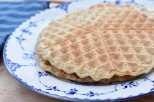 Vafler med havregryn - gode til morgenmad eller dessert