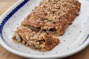 Kringle med brunsvigerfyld - nem opskrift med butterdej