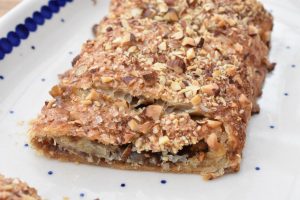 Kringle med brunsvigerfyld - nem opskrift med butterdej