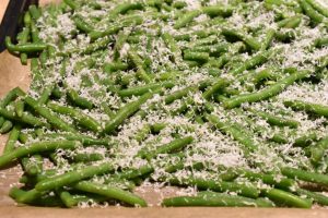 Grønne bønner med parmesan