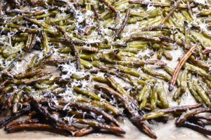 Bønner med parmesan - sprøde bønnefritter