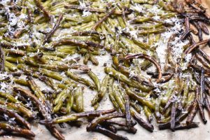 Bønner med parmesan - sprøde bønnefritter