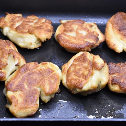 Fiskefrikadeller i ovn - steg fiskefrikadeller i ovnen
