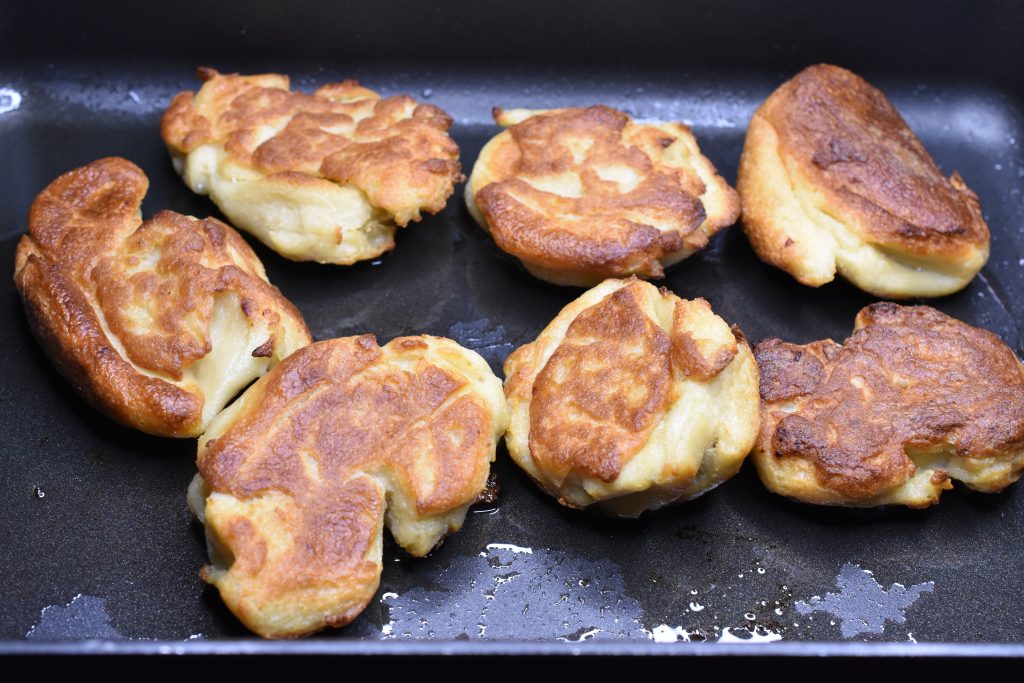 Fiskefrikadeller i ovn - steg fiskefrikadeller i ovnen