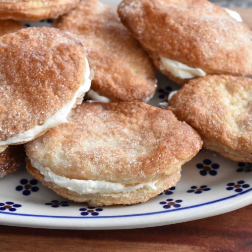 Franske vafler med smørcreme - nem opskrift