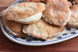 Franske vafler med smørcreme - nem opskrift