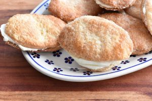 Franske vafler med smørcreme - nem opskrift