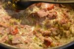 Pasta med skinke og fløde - nem opskrift