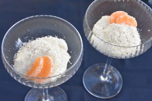 Pisket panna cotta - nem italiensk dessert