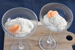 Pisket panna cotta - nem italiensk dessert