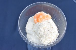 Pisket panna cotta - nem italiensk dessert