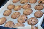Tranebær cookies med brunet smør - de bagte kager