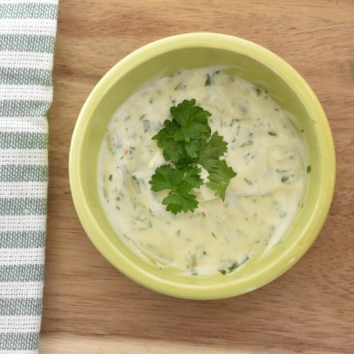 Persillemayo - nem mayonnaise med persille