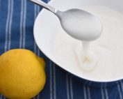 Citronglasur - opskrift på nem glasur med citron