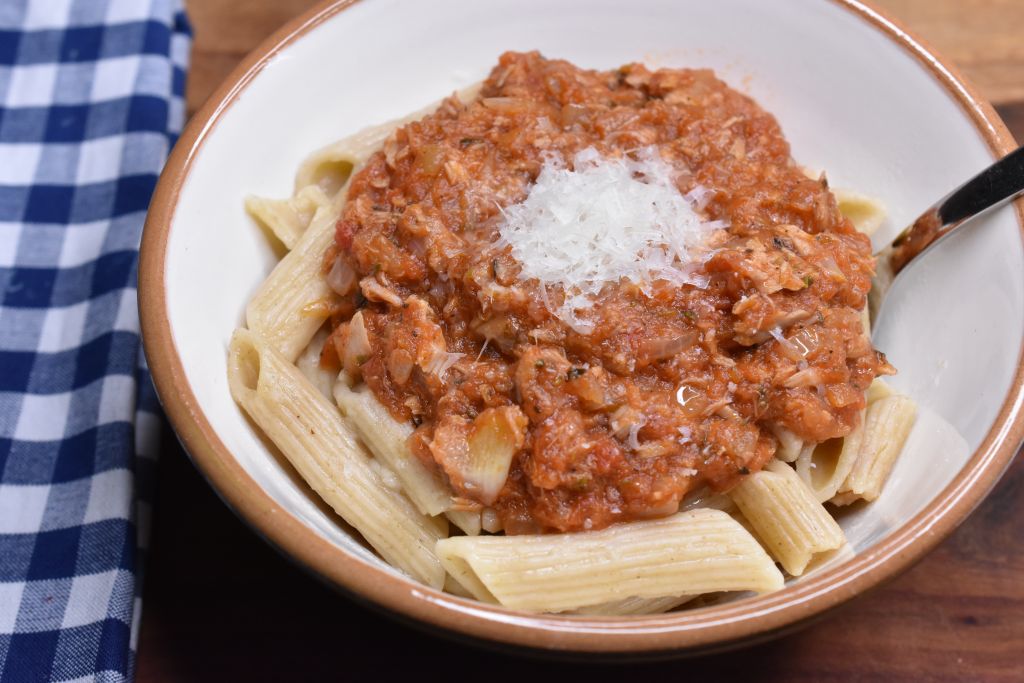 Pasta med tun - nem opskrift på pasta med tunsauce