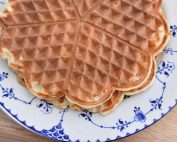 Morgenmadsvafler - nem opskrift på vafler til morgenmad