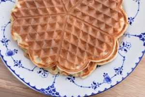 Morgenmadsvafler - nem opskrift på vafler til morgenmad