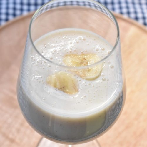 Banan koldskål - opskrift på nem koldskålssmoothie