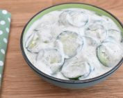 Agurkesalat med dild - i cremet dilddressing