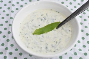 DSC_1235 • nogetiovnen.dk Ramsløgsdressing med creme fraiche - til kartofler og salat