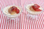 Citron panna cotta med lemon curd
