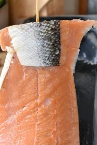 Halehængt laks