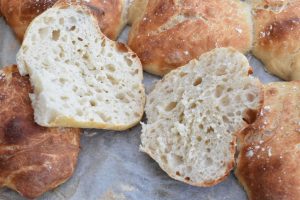 Ciabattaboller uden foldning