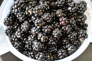 Citronsaften lunes med sukker og vaniljesukker