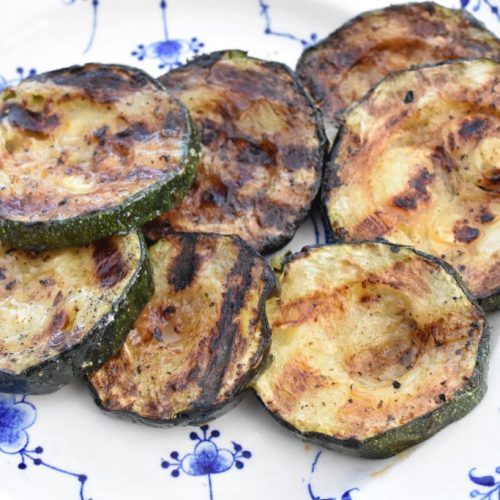 Grillet squash - nem opskrift på squash på grill
