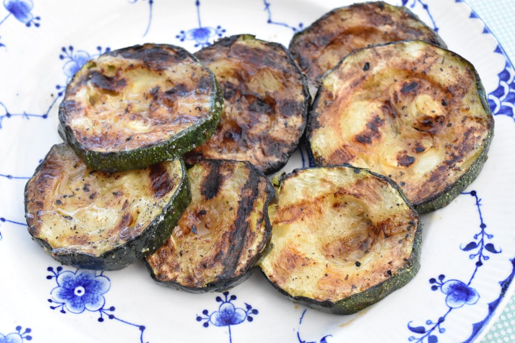 Grillet squash - nem opskrift på squash på grill