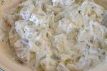 DSC_0057 2 • nogetiovnen.dk Tzatziki kartoffelsalat - cremet kartoffelsalat med agurk