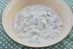 DSC_0062 2 • nogetiovnen.dk Tzatziki kartoffelsalat - cremet kartoffelsalat med agurk