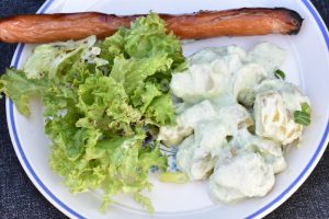 DSC_1025 • nogetiovnen.dk Grøn kartoffelsalat med urtedressing - opskrift