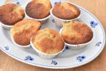 Citronmuffins med marcipan - nem opskrift
