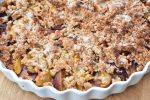 DSC_1298 2 • nogetiovnen.dk Fersken crumble - nem opskrift på frugttærte med crumble