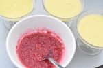 Hindbærcoulis klar til panna cotta