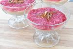 Panna cotta med hindbær - nem opskrift